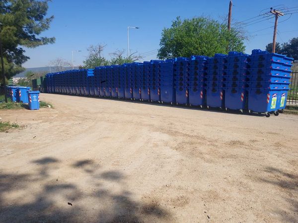 700 νέοι μπλε κάδοι για την ενίσχυση της ανακύκλωσης στο Δήμο Θεσσαλονίκης