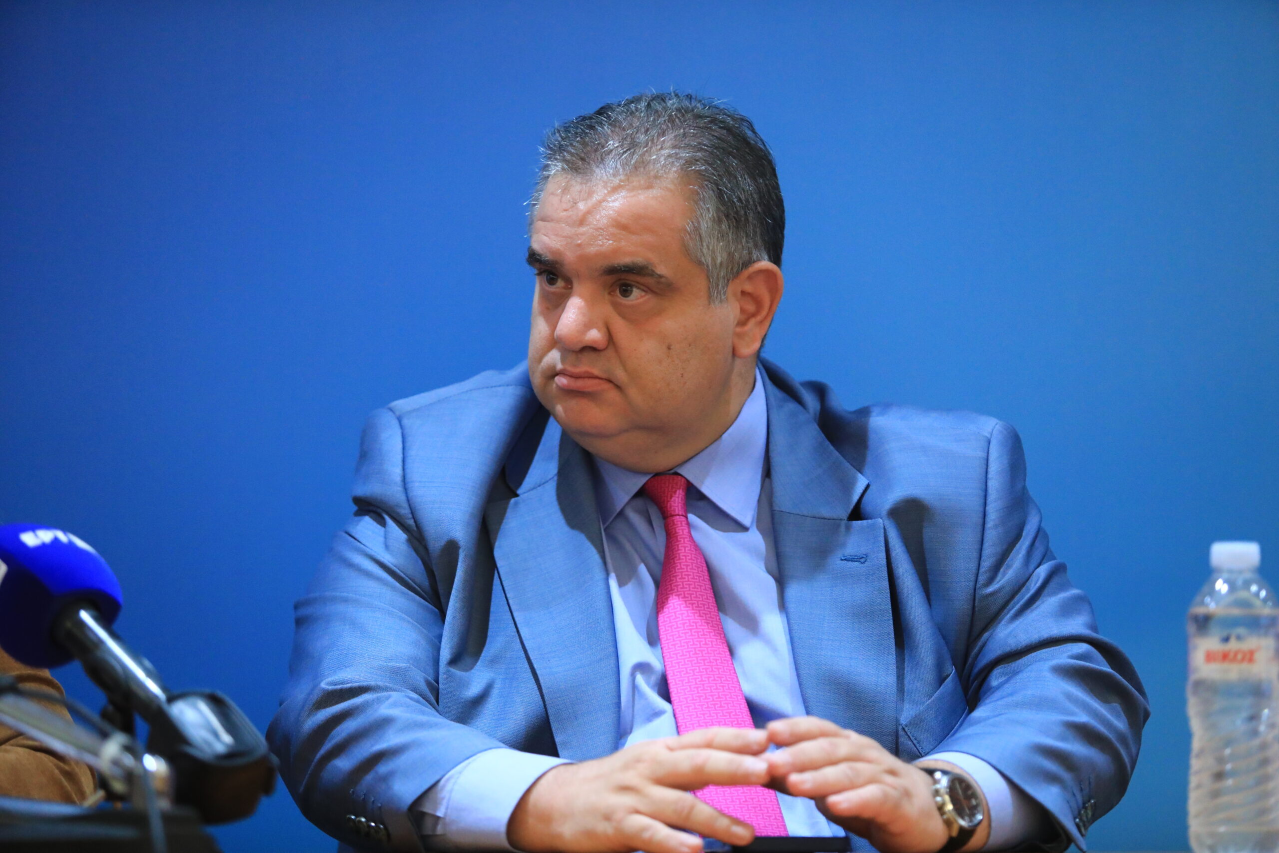 [363605] ΣΥΝΕΝΤΕΥΞΗ ΤΥΠΟΥ ΤΗΣ ΗΓΕΣΙΑΣ ΤΟΥ ΥΠΟΥΡΓΕΙΟΥ ΕΡΓΑΣΙΑΣ ΓΙΑ ΤΟ "ΞΕΠΑΓΩΜΑ" ΤΩΝ ΤΡΙΕΤΙΩΝ(ΓΙΑΝΝΗΣ ΠΑΝΑΓΟΠΟΥΛΟΣ/EUROKINISSI)