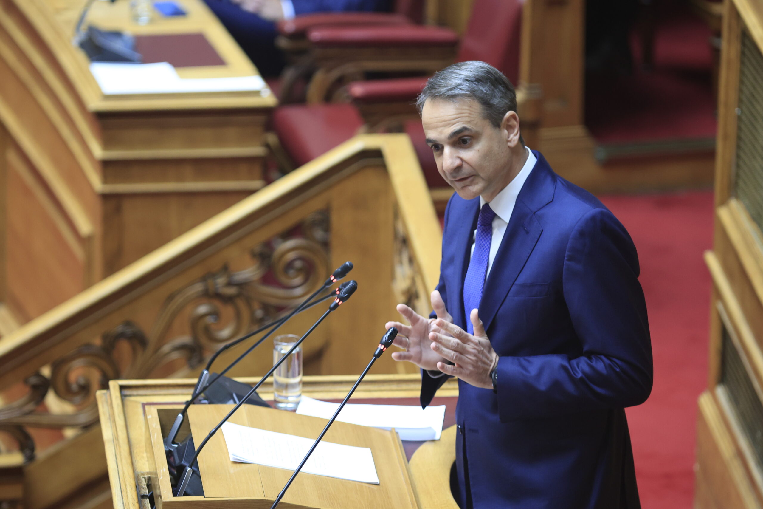 [367279] ΣΥΖΗΤΗΣΗ ΣΤΗΝ ΟΛΟΜΕΛΕΙΑ ΤΗΣ ΒΟΥΛΗΣ ΝΟΜΟΣΧΕΔΙΟΥ ΤΟΥ ΥΠΟΥΡΓΟΥ ΕΠΙΚΡΑΤΕΙΑΣ / 2η ΗΜΕΡΑ (ΓΙΩΡΓΟΣ ΚΟΝΤΑΡΙΝΗΣ/EUROKINISSI)