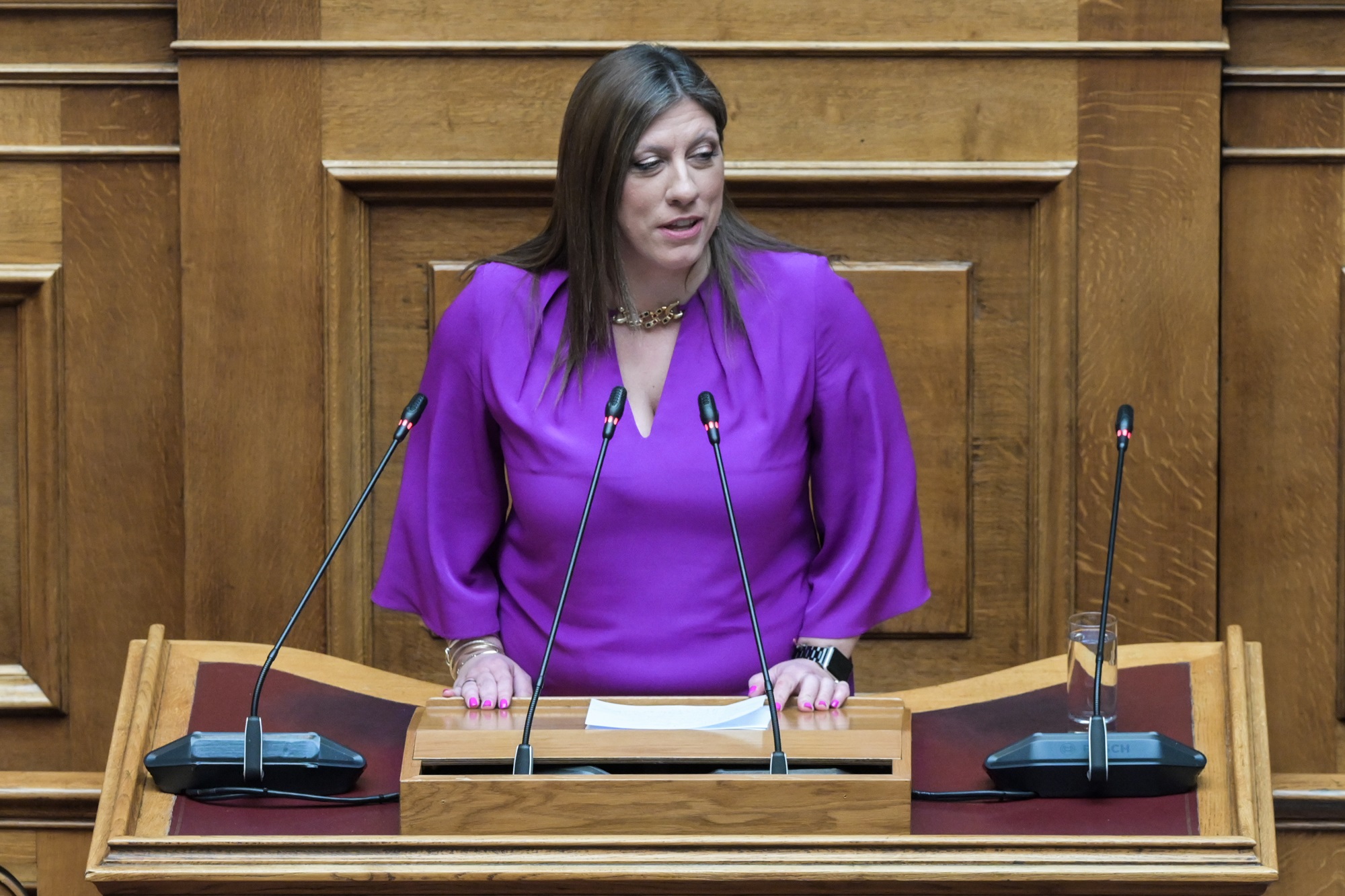 ΕΠΕΤΕΙΑΚΗ ΑΝΑΦΟΡΑ ΣΤΗΝ ΟΛΟΜΕΛΕΙΑ ΤΗΣ ΒΟΥΛΗΣ ΓΙΑ ΤΗΝ ΠΑΓΚΟΣΜΙΑ ΗΜΕΡΑ ΤΗΣ ΓΥΝΑΙΚΑΣ (ΔΗΜΗΤΡΑ ΚΟΥΤΡΑ/EUROKINISSI)
