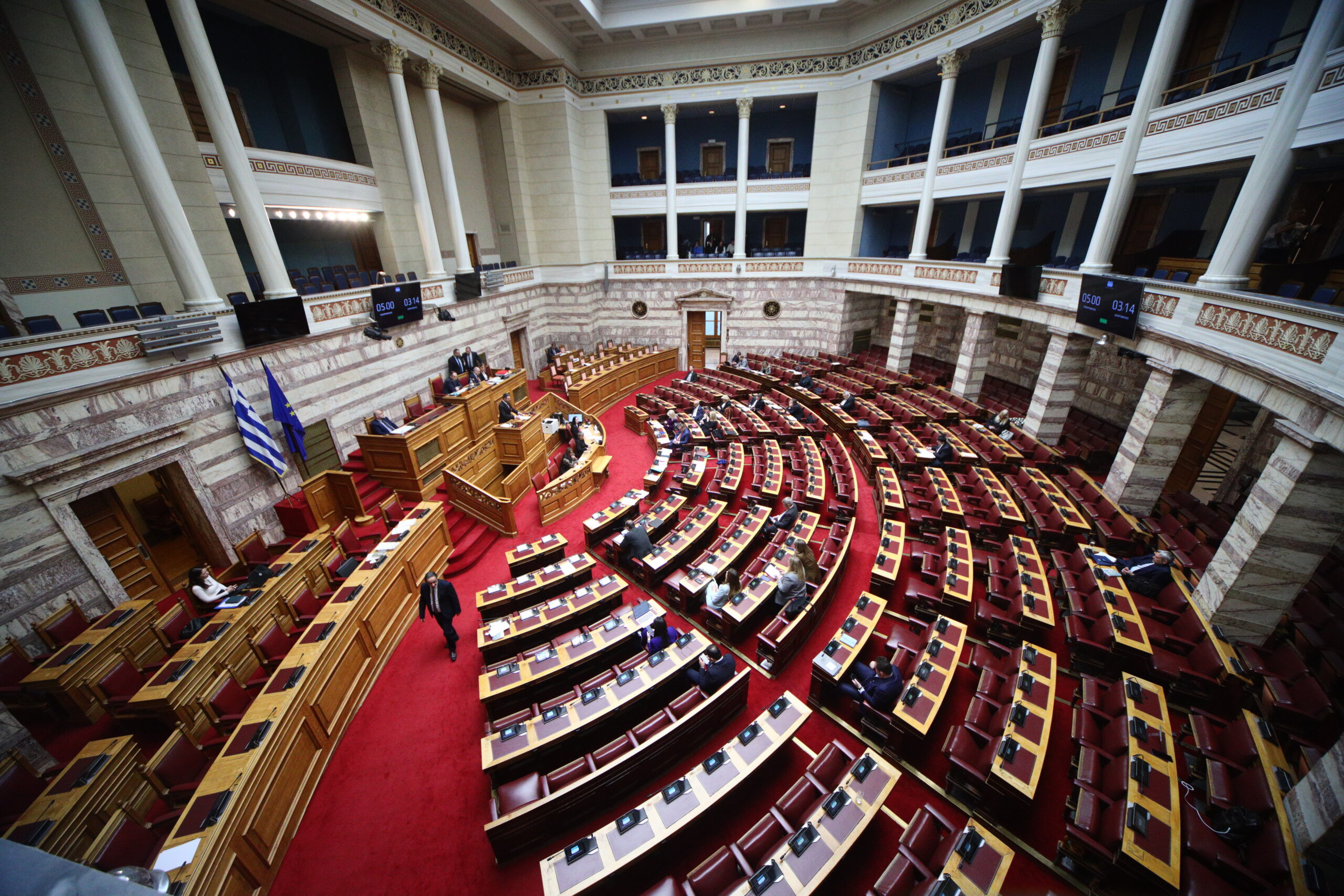 [368152] ΣΥΖΗΤΗΣΗ ΣΤΗΝ ΟΛΟΜΕΛΕΙΑ ΤΗΣ ΒΟΥΛΗΣ ΤΟΥ ΠΟΡΙΣΜΑΤΟΣ ΤΗΣ ΕΞΕΤΑΣΤΙΚΗΣ ΕΠΙΤΡΟΠΗΣ ΓΙΑ ΤΟ ΠΟΛΥΝΕΚΡΟ ΣΙΔΗΡΟΔΡΟΜΙΚΟ ΔΥΣΤΥΧΗΜΑ ΤΩΝ ΤΕΜΠΩΝ (ΓΙΑΝΝΗΣ ΠΑΝΑΓΟΠΟΥΛΟΣ/EUROKINISSI)