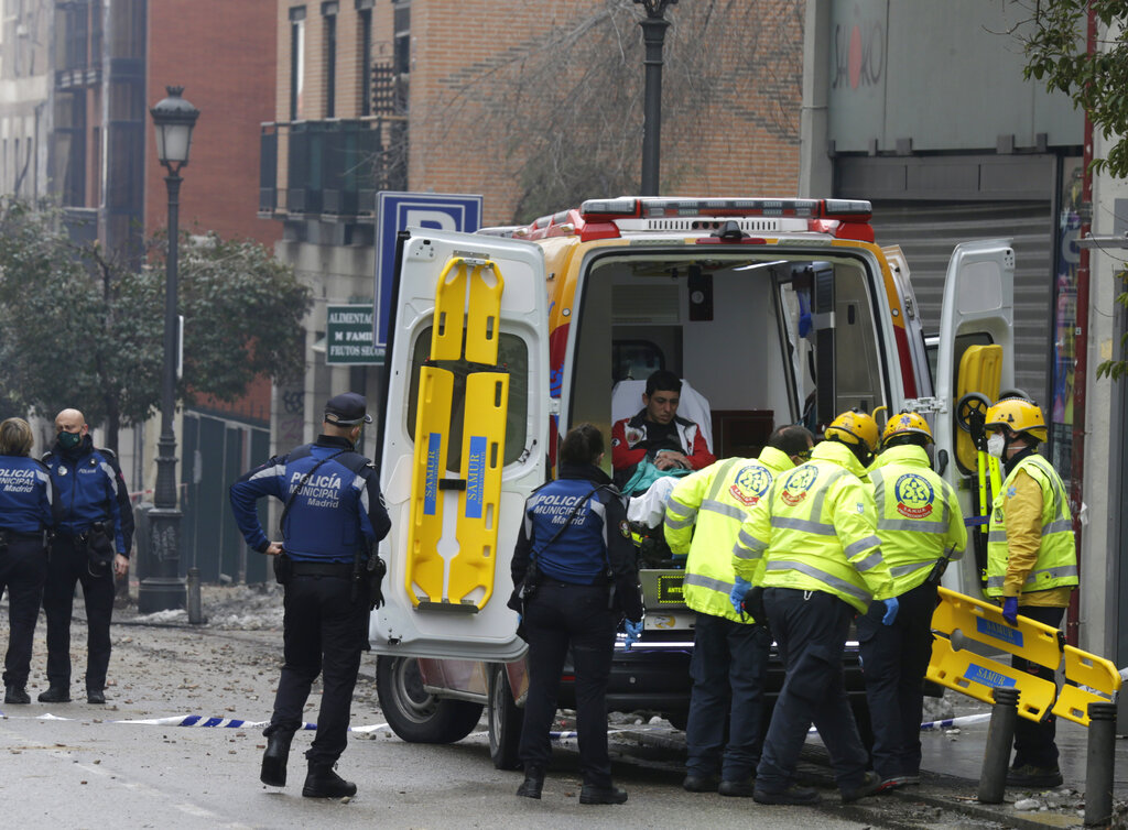 Spain Madrid Explosion
