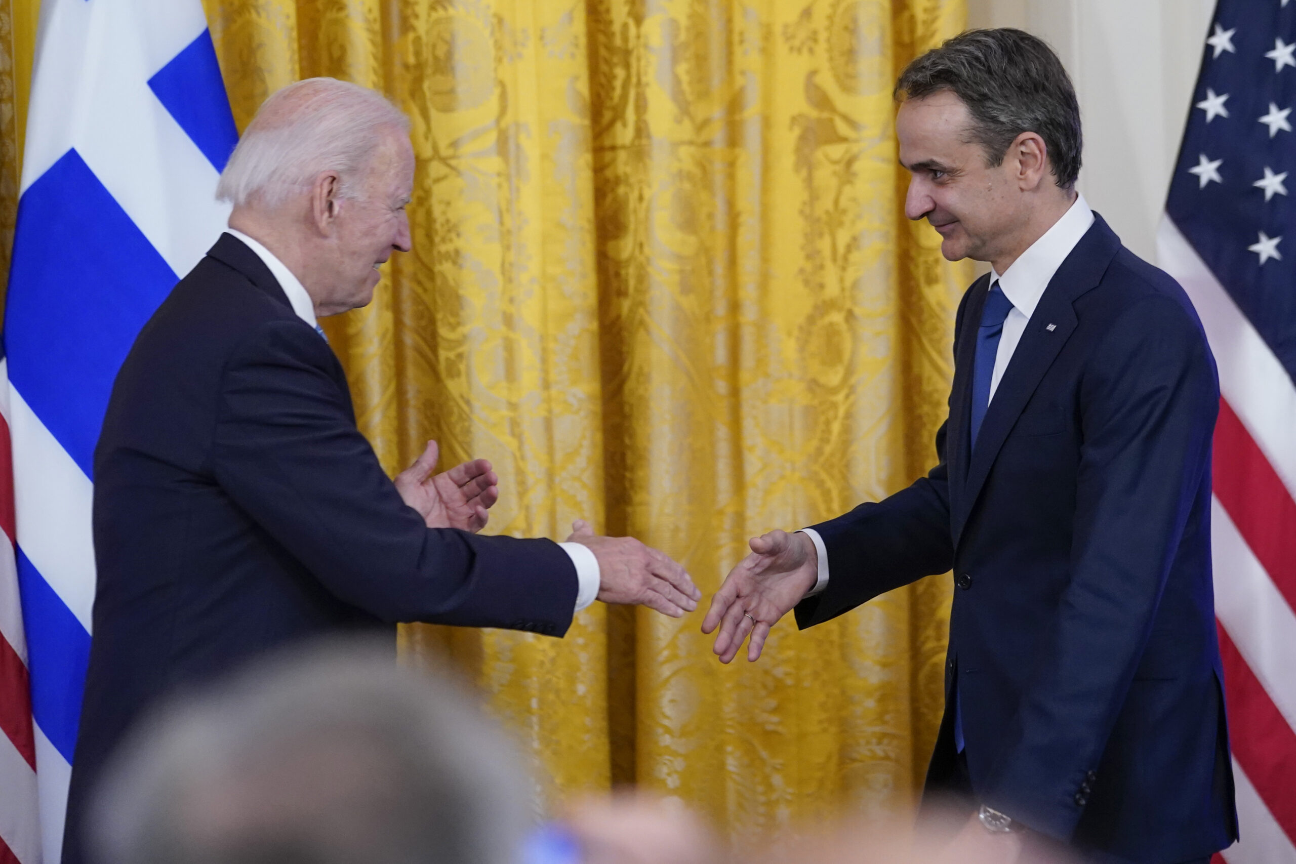 Joe Biden, Kyriakos Mitsotakis