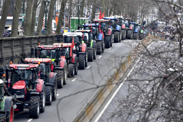 Belgium Farmers Protest
