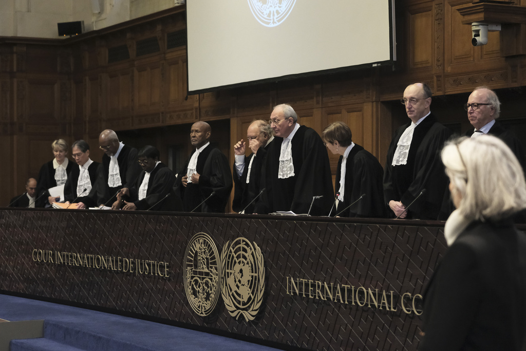 Israel Palestinians World Court Genocide Defense