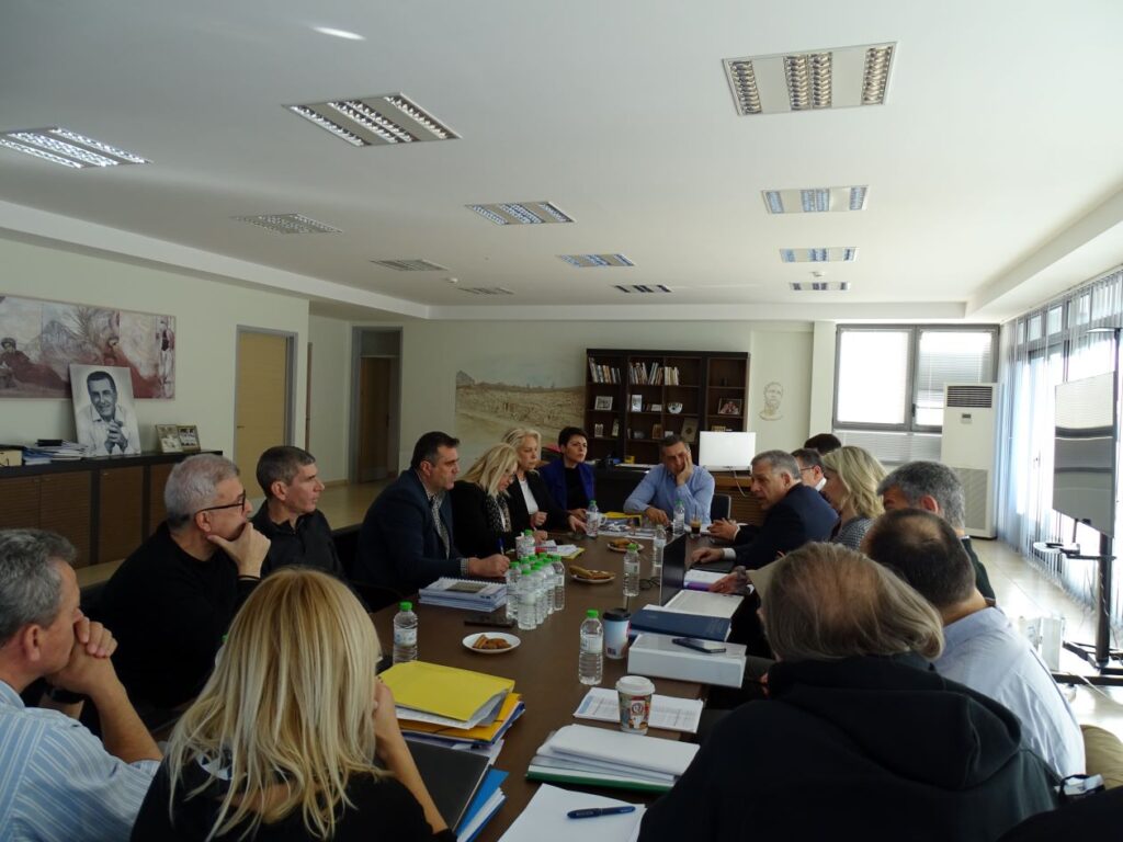 Σε σύσκεψη για την αποκατάσταση των ζημιών στην Περιφέρεια Θεσσαλίας ο υφυπουργός Υποδομών Ν. Ταχιάος
