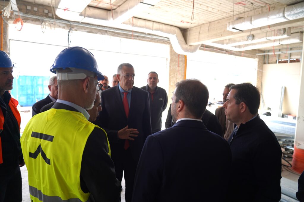 Μηταράκης και Ταχιάος στα μεγάλα έργα της Χίου σε συντονισμό με την τοπική αυτοδιοίκηση