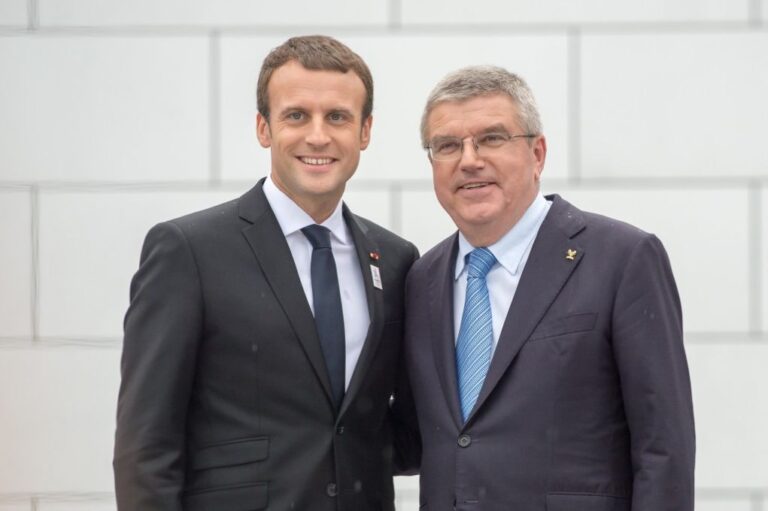 Ο Μπαχ χαιρετίζει τα λόγια του Γάλλου Προέδρου Μακρόν για το πνεύμα των Ολυμπιακών Αγώνων