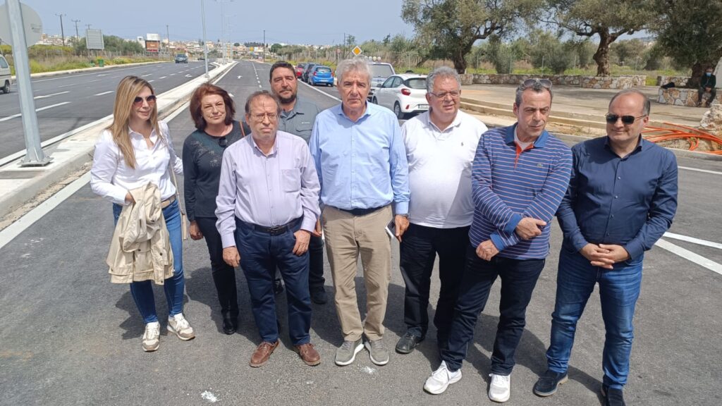 Στην κυκλοφορία από σήμερα ο νέος δρόμος των Μουρνιών που συνδέει τον ΒΟΑΚ με την πόλη των Χανίων