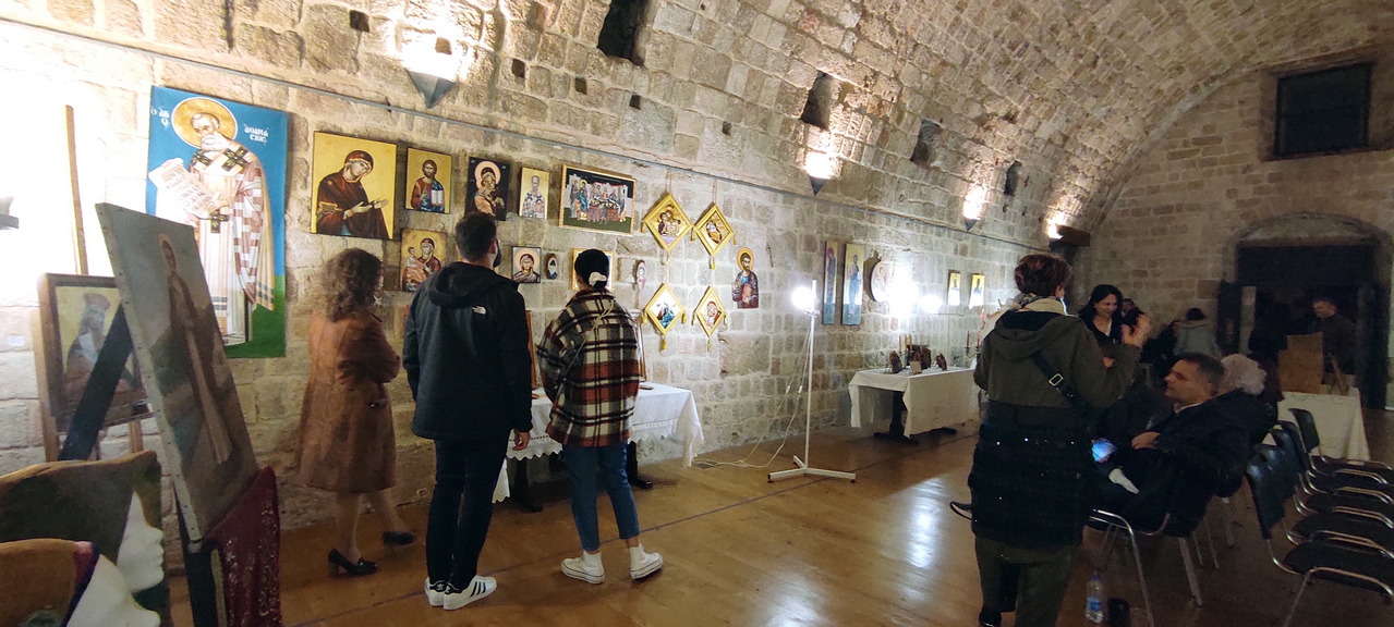 Οι αγιογράφοι των Νισυρίων Ρόδου παρουσιάζουν δημιουργίες τους