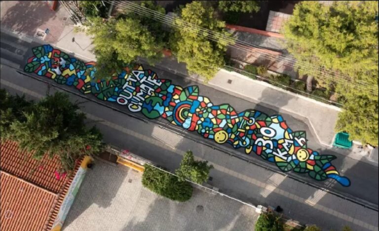 Το Outta Climate Festival ταξιδεύει στο Ηράκλειο Κρήτης – Tέχνη της ασφάλτου για οδική ασφάλεια