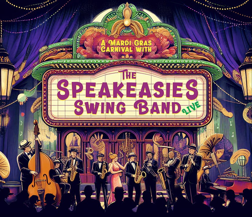 Θεσσαλονίκη: Οι “Speakeasies Swing Band” σε ένα αποκριάτικο πάρτι στο Mylos Club