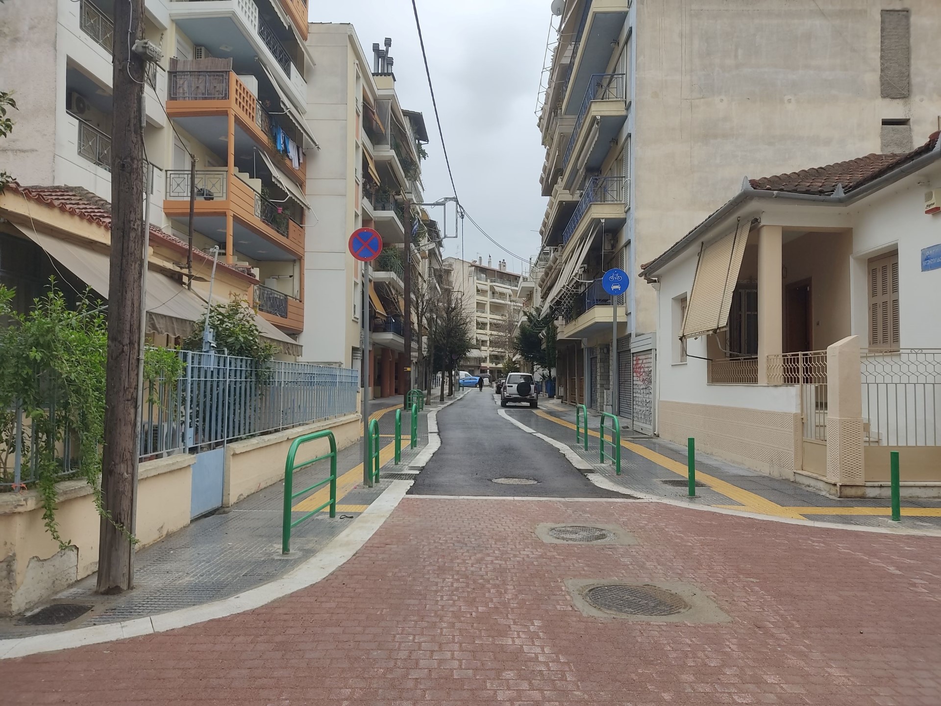 Δήμος Λαρισαίων: Με έργα στην οδό Αιόλου συνεχίζεται το δίκτυο πεζοδρόμων και ποδηλατικών διαδρομών