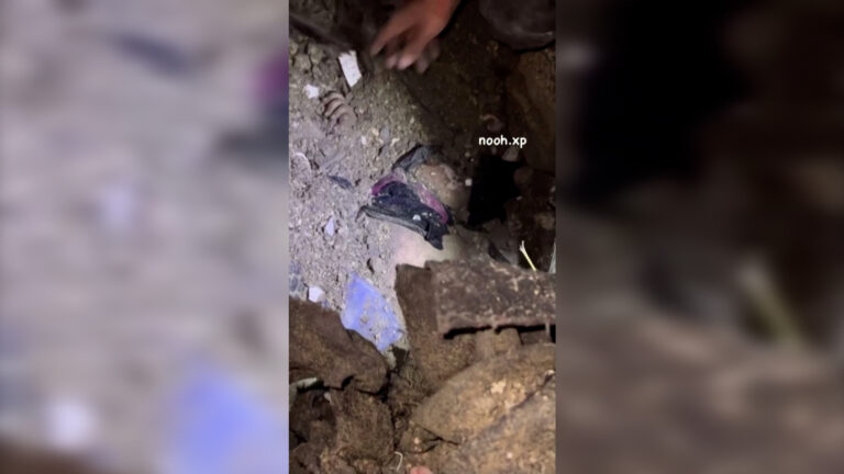 Παιδί ανασύρεται μέσα από ερείπια στη Γάζα: «Ο κουμπαράς μου είναι δίπλα μου, θέλω να αγοράσω ένα ποδήλατο» (video)