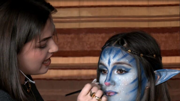 Κομοτηνή: Face painting με θέματα από τις απόκριες