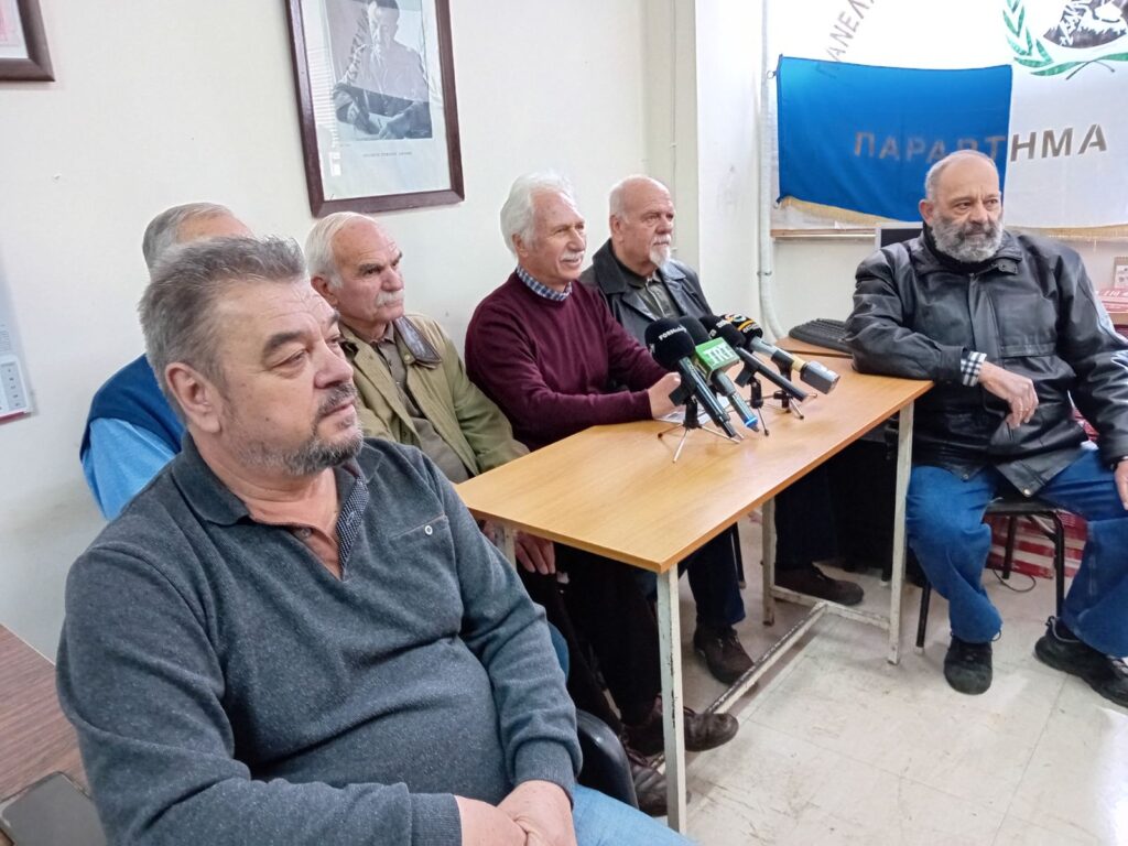 ΠΕΑΕΑ Λάρισας: Καμπάνια συλλογής υπογραφών για τις γερμανικές αποζημιώσεις