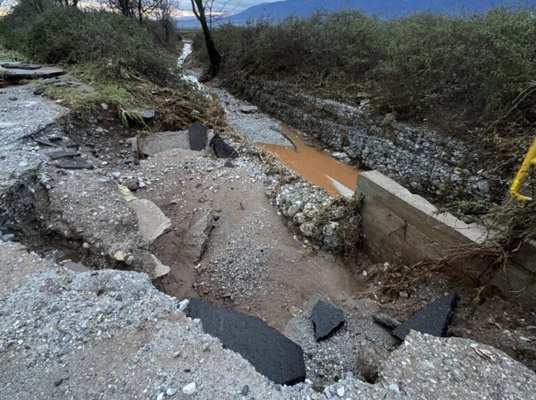 Δήμος Δίου – Ολύμπου: Καταστροφές σε Άγιο Σπυρίδωνα, Βροντού και Κονταριώτισσα από την κακοκαιρία
