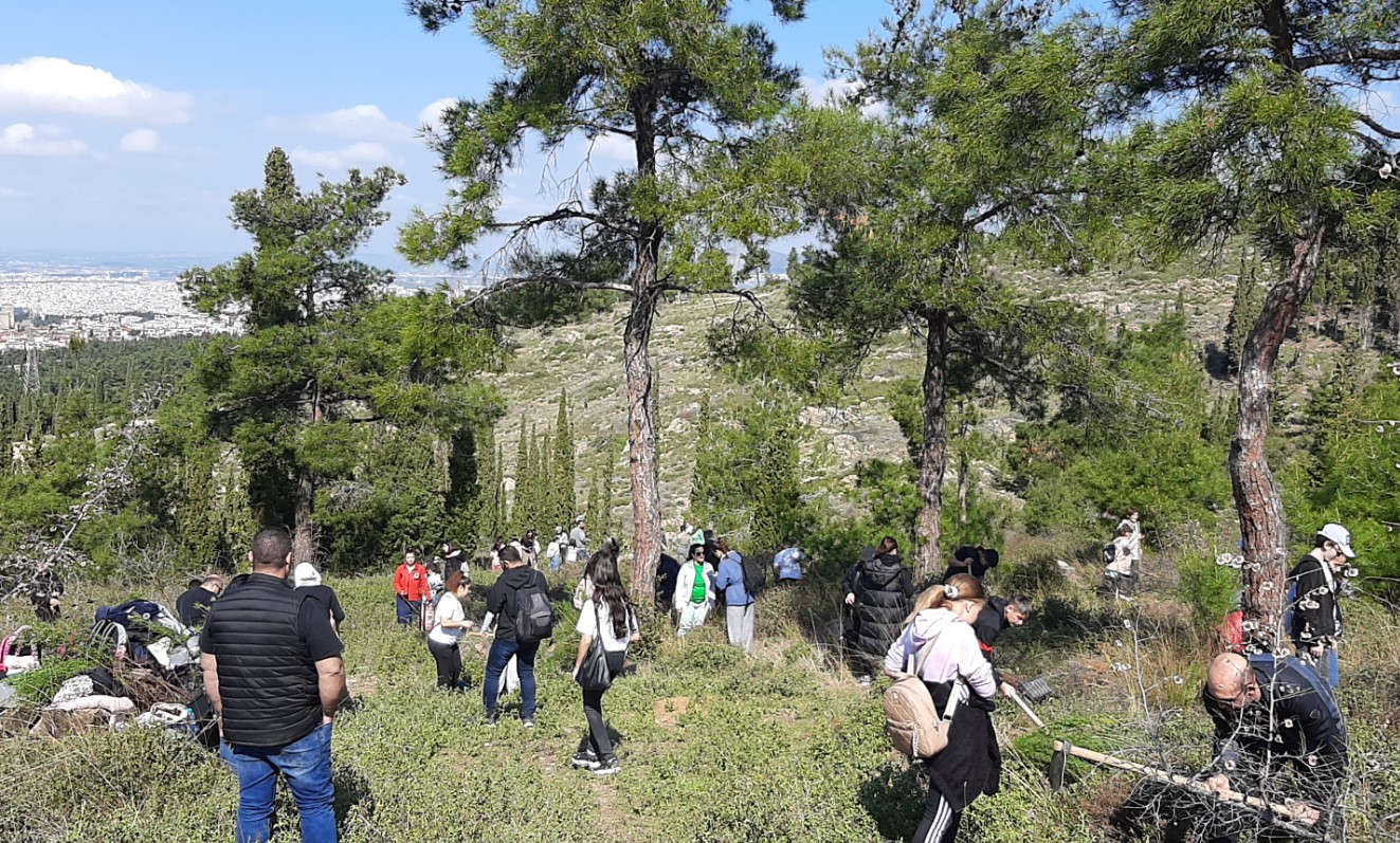 Θεσσαλονίκη: Δενδροφύτευση από μαθητές του αρμενικού σχολείου στο Σέιχ Σου