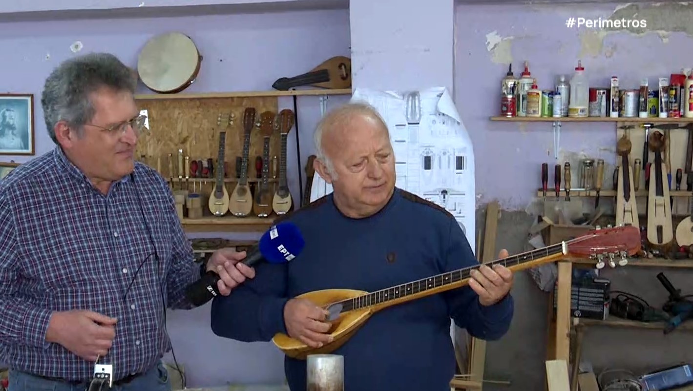 Γ. Τρομπούκης: Απόστρατος Αξιωματικός του Στρατού κατασκευάζει μουσικά όργανα στη Χίο
