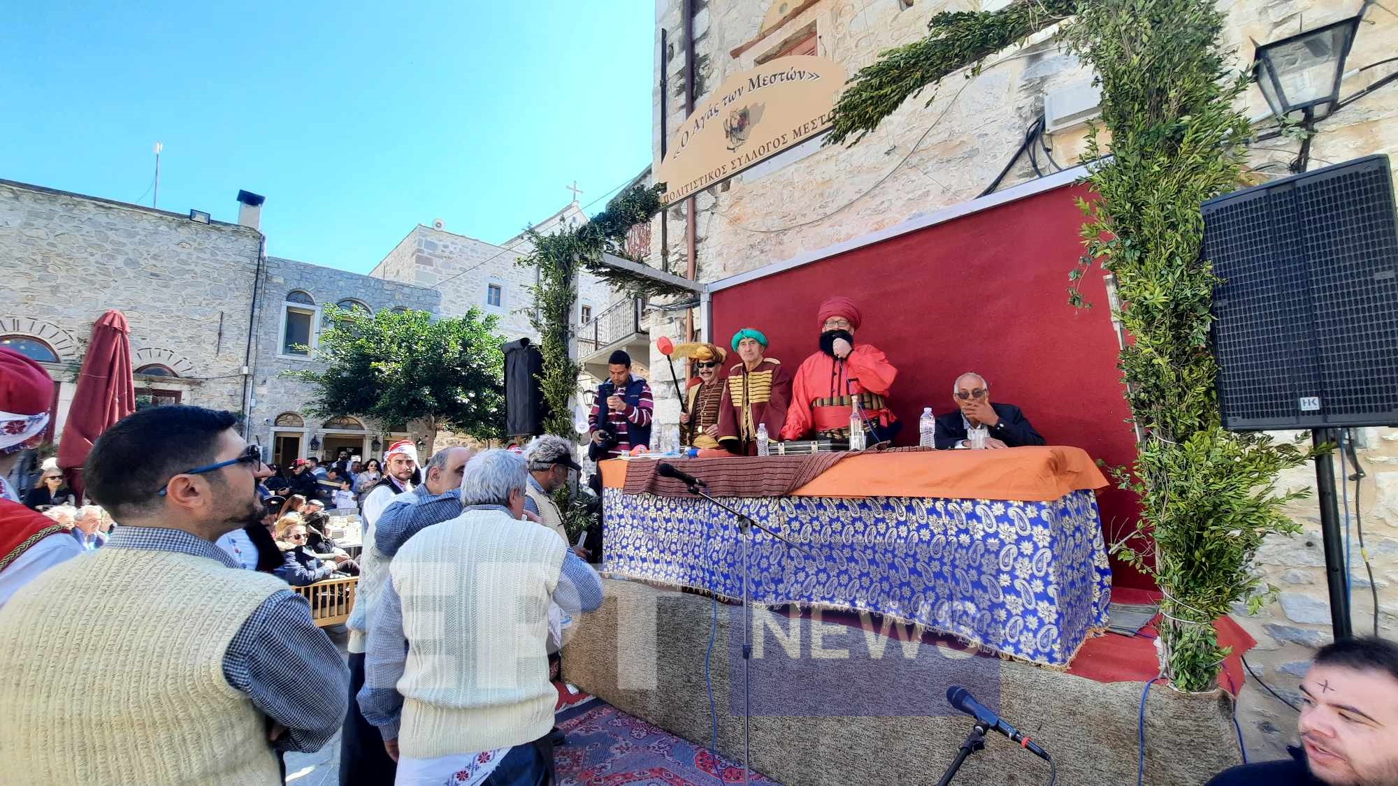 Χίος: Καθαρή Δευτέρα με το έθιμο του «Αγά» στα Μαστιχοχώρια