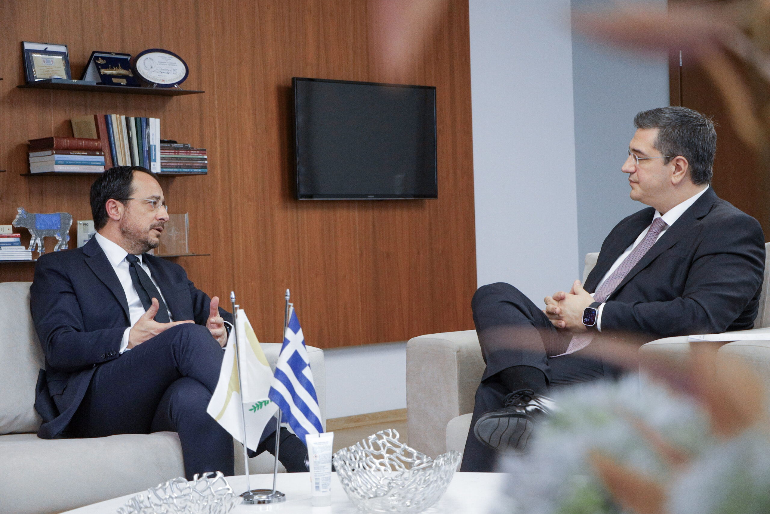Στη Θεσσαλονίκη ο Πρόεδρος της Κυπριακής Δημοκρατίας Νίκος Χριστοδουλίδης – Συνάντηση με τον Περιφερειάρχη Κεντρικής Μακεδονίας Απ. Τζιτζικώστα