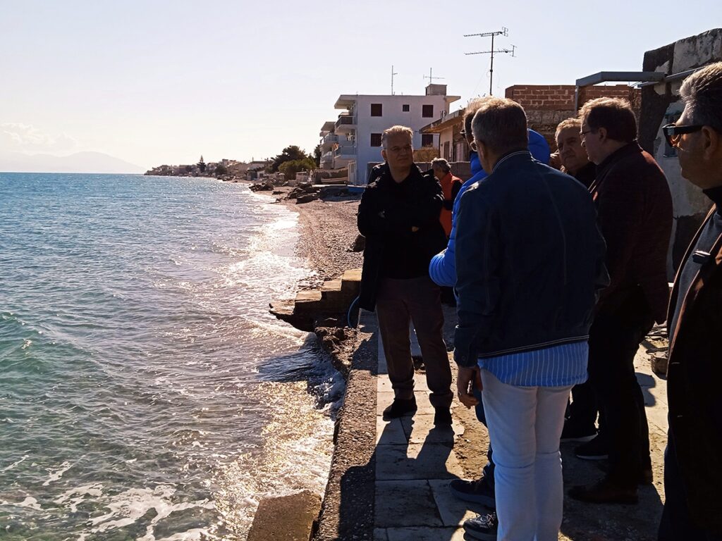 Στην Κορινθία βρέθηκε ο περιφερειάρχης Πελοποννήσου Δημήτρης Πτωχός