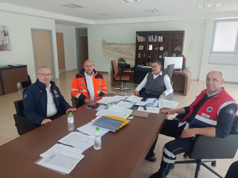 Στον Περιφερειάρχη Θεσσαλίας ο Πρόεδρος του ΕΚΑΒ – ΚΕΠΥ