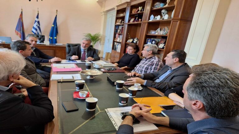 Κέρκυρα: Συνάντηση Στ. Πουλημένου με εκπροσώπους της εταιρείας Διαχείρισης Απορριμμάτων Κοζάνης