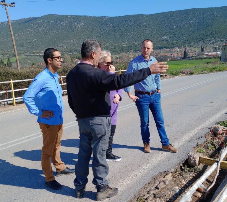 Αυτοψία στα έργα της Περιφέρειας στον Δήμο Αλμυρού