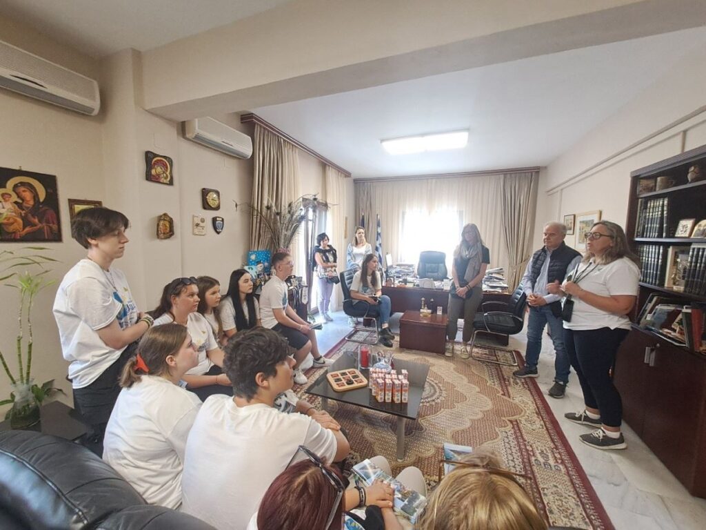 Μαθητές από την πόλη Biala Podlaska της Πολωνίας επισκέφθηκαν τον Δήμο Τεμπών