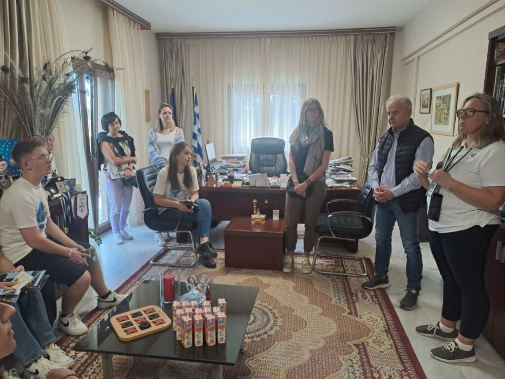 Μαθητές από την πόλη Biala Podlaska της Πολωνίας επισκέφθηκαν τον Δήμο Τεμπών