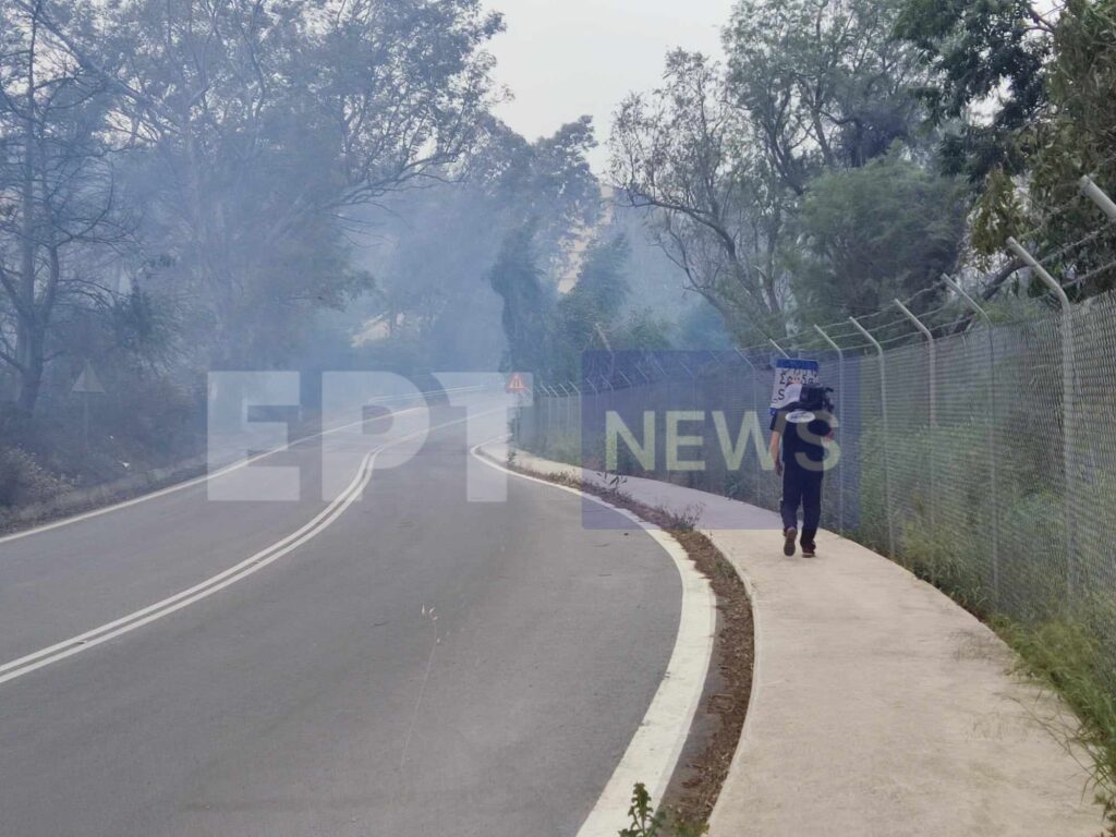 Χανιά: Χωρίς ενεργό μέτωπο η μεγάλη φωτιά στην περιοχή του Ναυστάθμου Σούδας – Προληπτικές εκκενώσεις