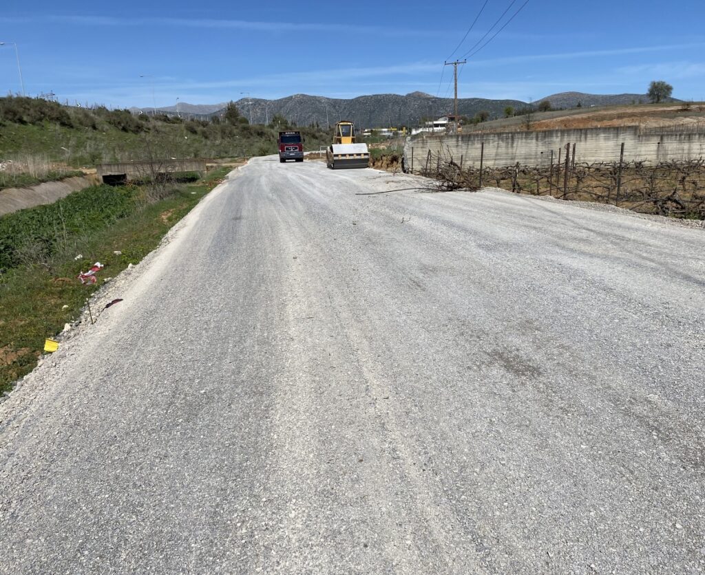 Την περιοχή που θα κατασκευαστούν οι οδικοί κόμβοι της Τρίπολης επισκέφτηκε ο Δ. Πτωχός