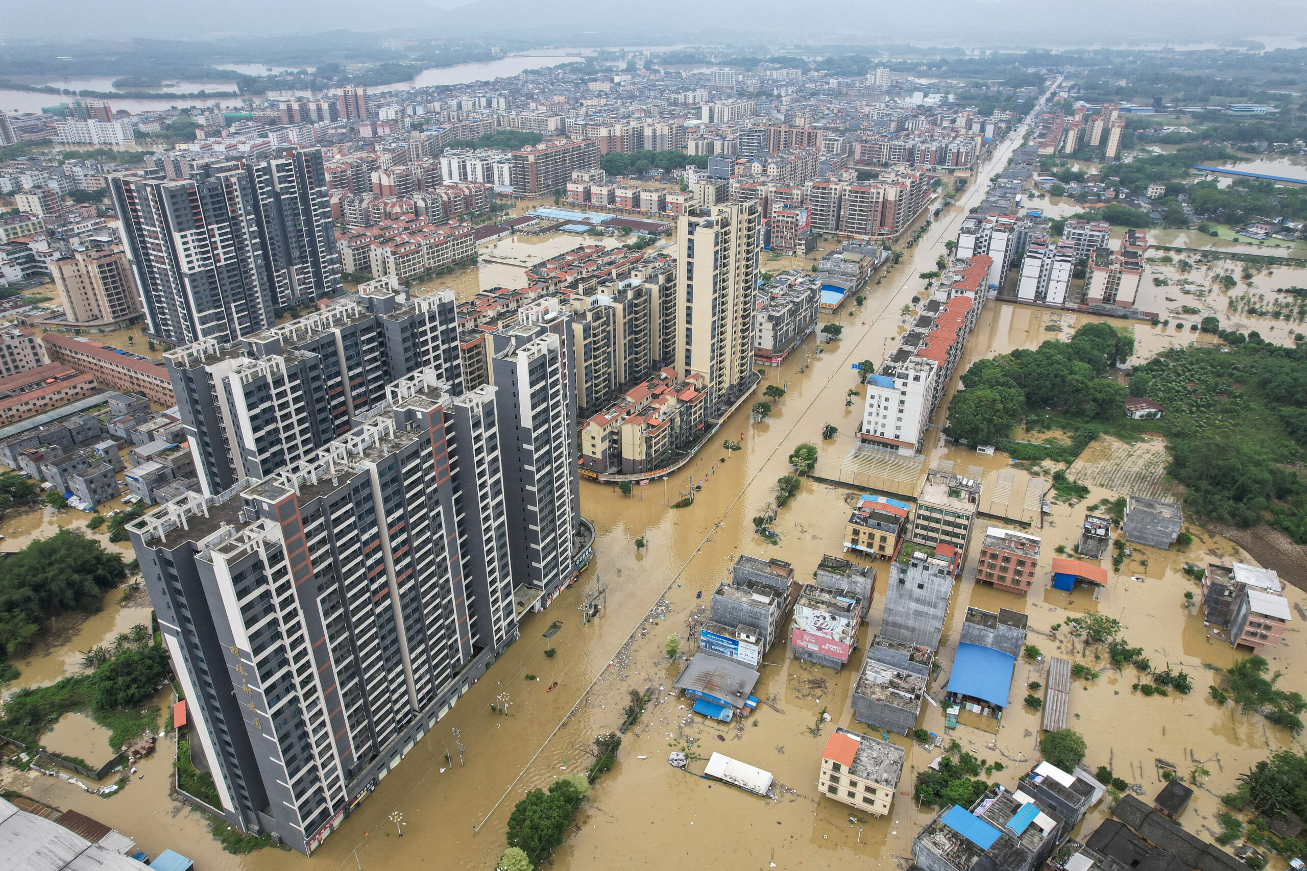 CHINA-WEATHER-FLOODS