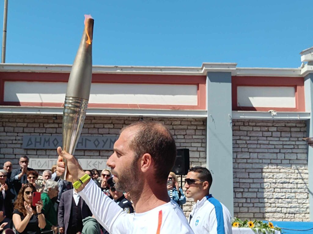 Λαμπρή υποδοχή της Ολυμπιακής Φλόγας στην Ηγουμενίτσα