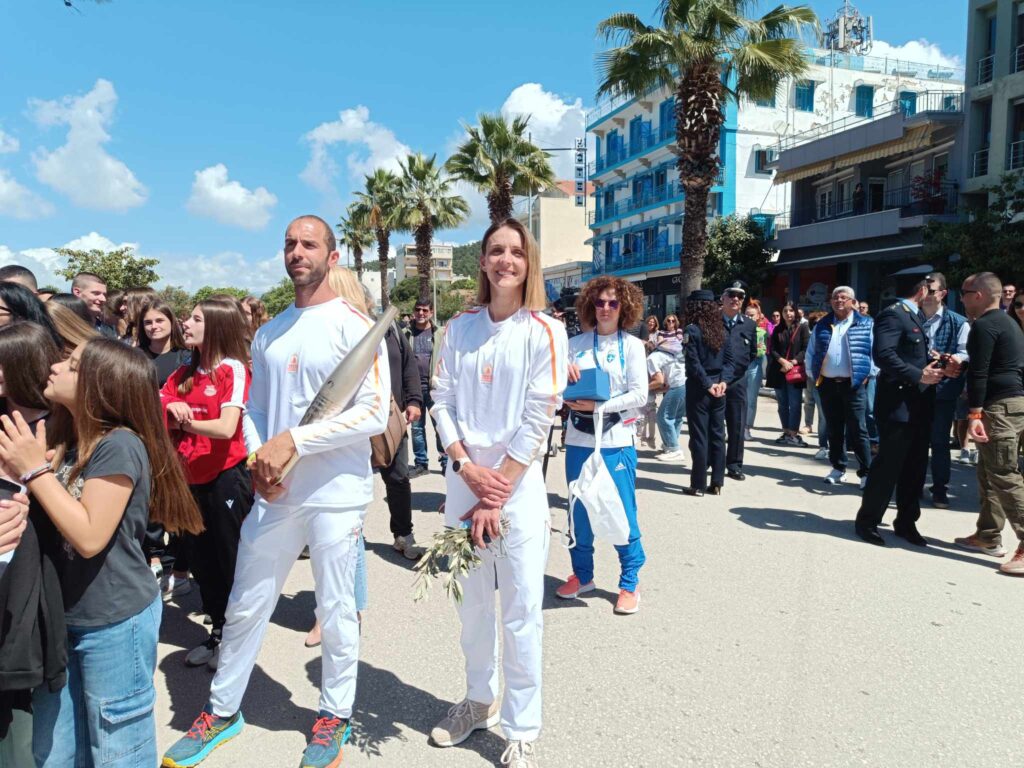 Λαμπρή υποδοχή της Ολυμπιακής Φλόγας στην Ηγουμενίτσα