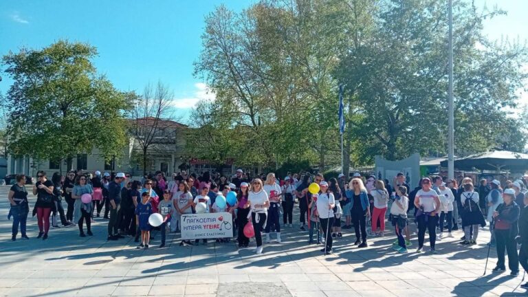 Δεκάδες πολίτες στις εκδηλώσεις του Δήμου Ελασσόνας για την Παγκόσμια Ημέρα Υγείας