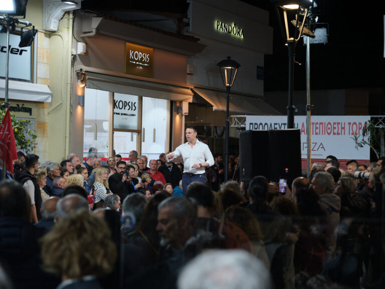 Στ. Κασσελάκης από Χανιά: «Πάμε να φτιάξουμε το σπίτι μας. Η μοίρα των Ελλήνων δεν είναι δεδομένη»