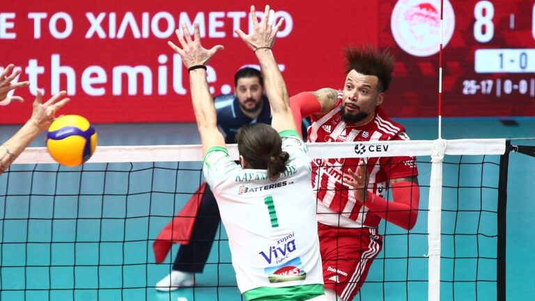 Live streaming: Δείτε τον 1o τελικό Παναθηναϊκός-Ολυμπιακός για τον τίτλο του πρωταθλητή της Volley League (19:00, ΕΡΤ2)