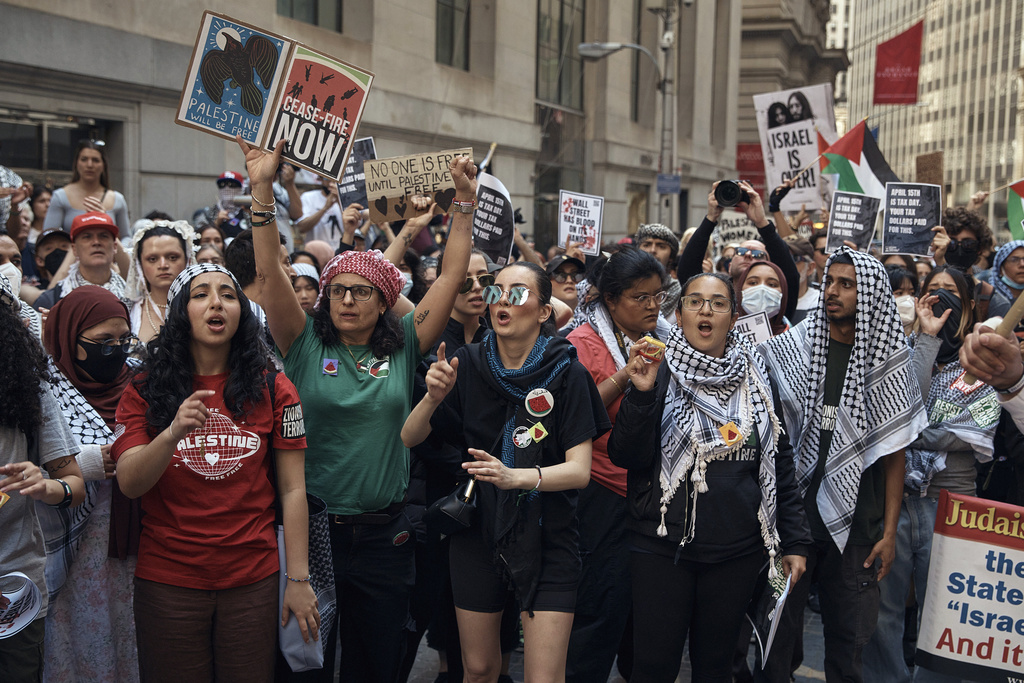 Israel Palestinians New York