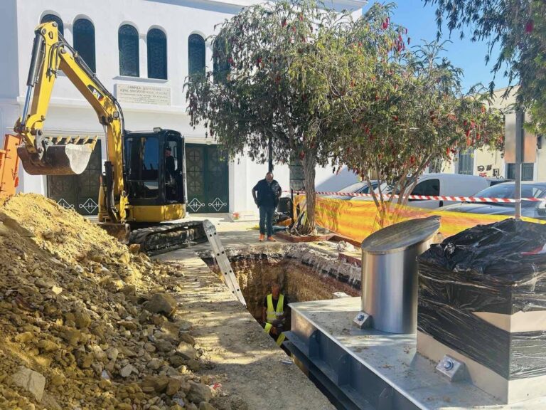 Υγειοποιημένη γωνιά ανακύκλωσης στον Πύργο
