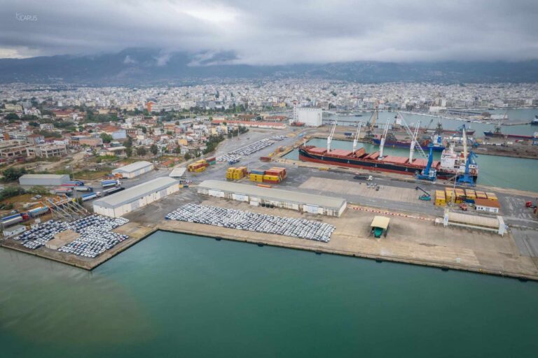 Διαμετακομιστικός κόμβος για αυτοκίνητα το λιμάνι του Βόλου