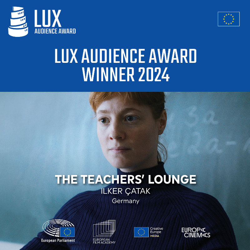 Το βραβείο κοινού LUX 2024 απονεμήθηκε στην ταινία «Στο Γραφείο των Καθηγητών»