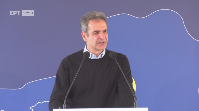 Η εκδήλωση για την παράδοση οδικού άξονα της Λέσβου με ομιλία του Πρωθυπουργού