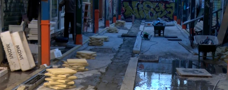 Θεσσαλονίκη: Σε απόγνωση οι επαγγελματίες στο Καπάνι λόγω της παράτασης των έργων ανάπλασης