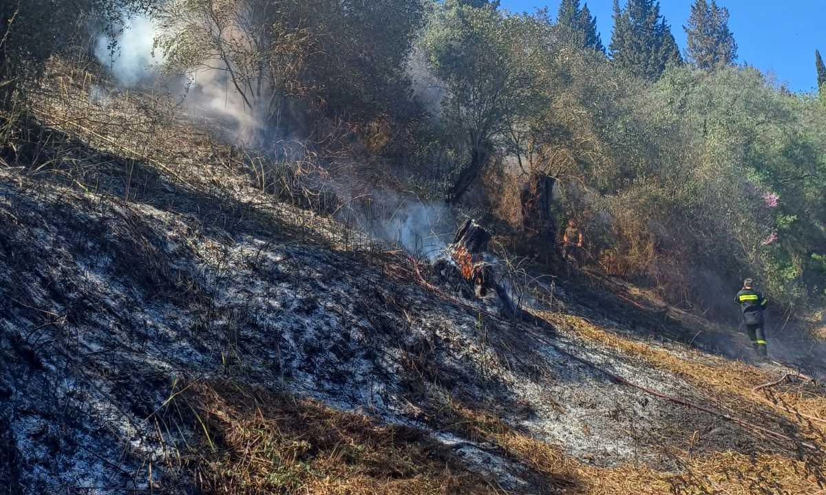 Φωτιά στη Σκλίβανη Ιωαννίνων