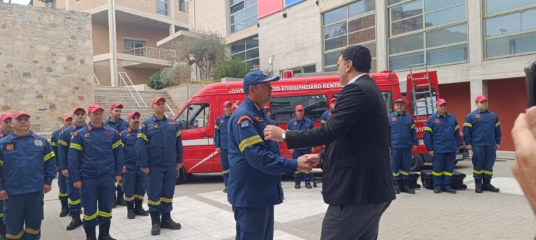 Ηράκλειο: Παρουσία του Β. Κικίλια ξεκίνησε η άσκηση – γίγας “Μίνωας” (βίντεο)