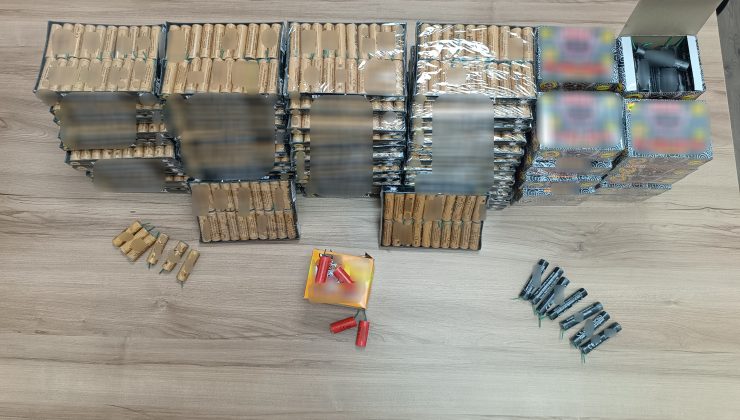 Συνελήφθη 20χρονος στη Νέα Ιωνία με 570 κροτίδες