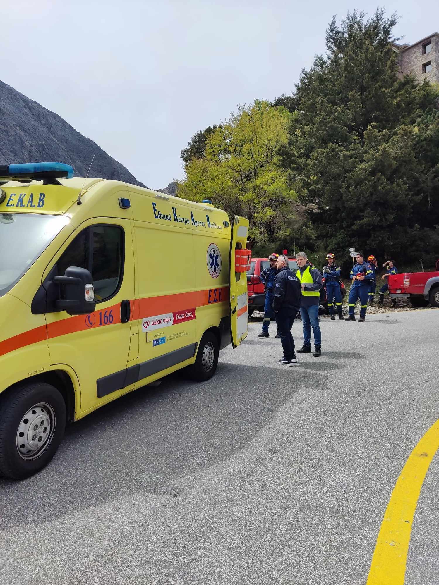 Δύο τραυματίες μετά από εκτροπή οχήματος στην Σκιάθο
