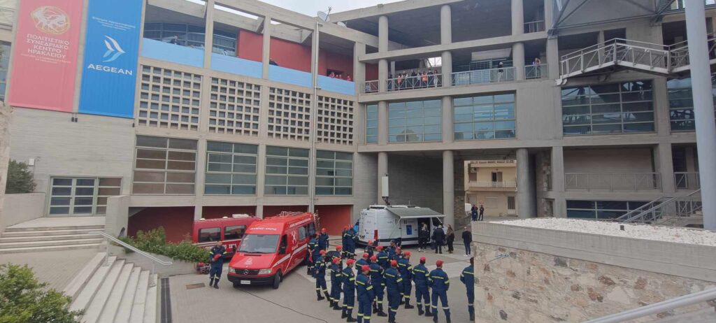 Ηράκλειο: Παρουσία του Β. Κικίλια ξεκίνησε η άσκηση – γίγας “Μίνωας” (βίντεο)